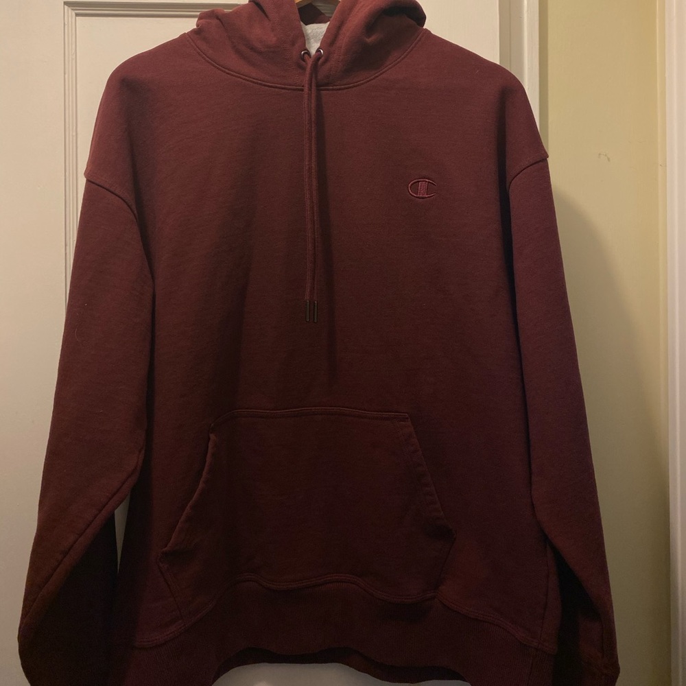 CHAMPION SWEATSHIRT MAROON XL